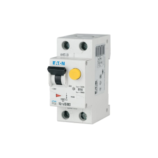 Chránič prúdový kombi s ističom EATON PFL6 10/1P+N/30mA B 6kA typA